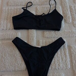 Black Women's Swimwear Set